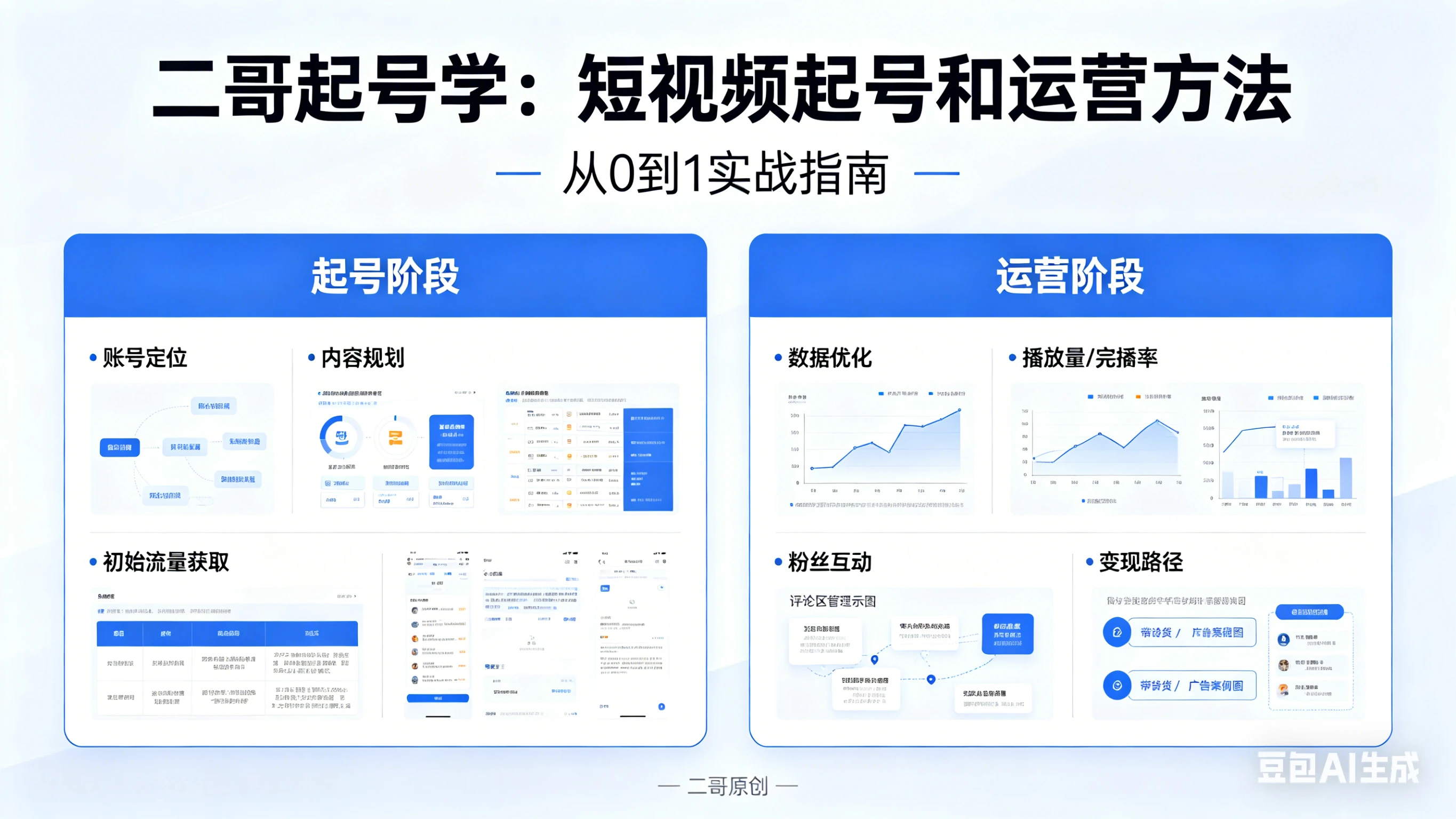 【精】二哥起号学:短视频起号和运营方法 【精】二哥起号学:短视频起号和运营方法