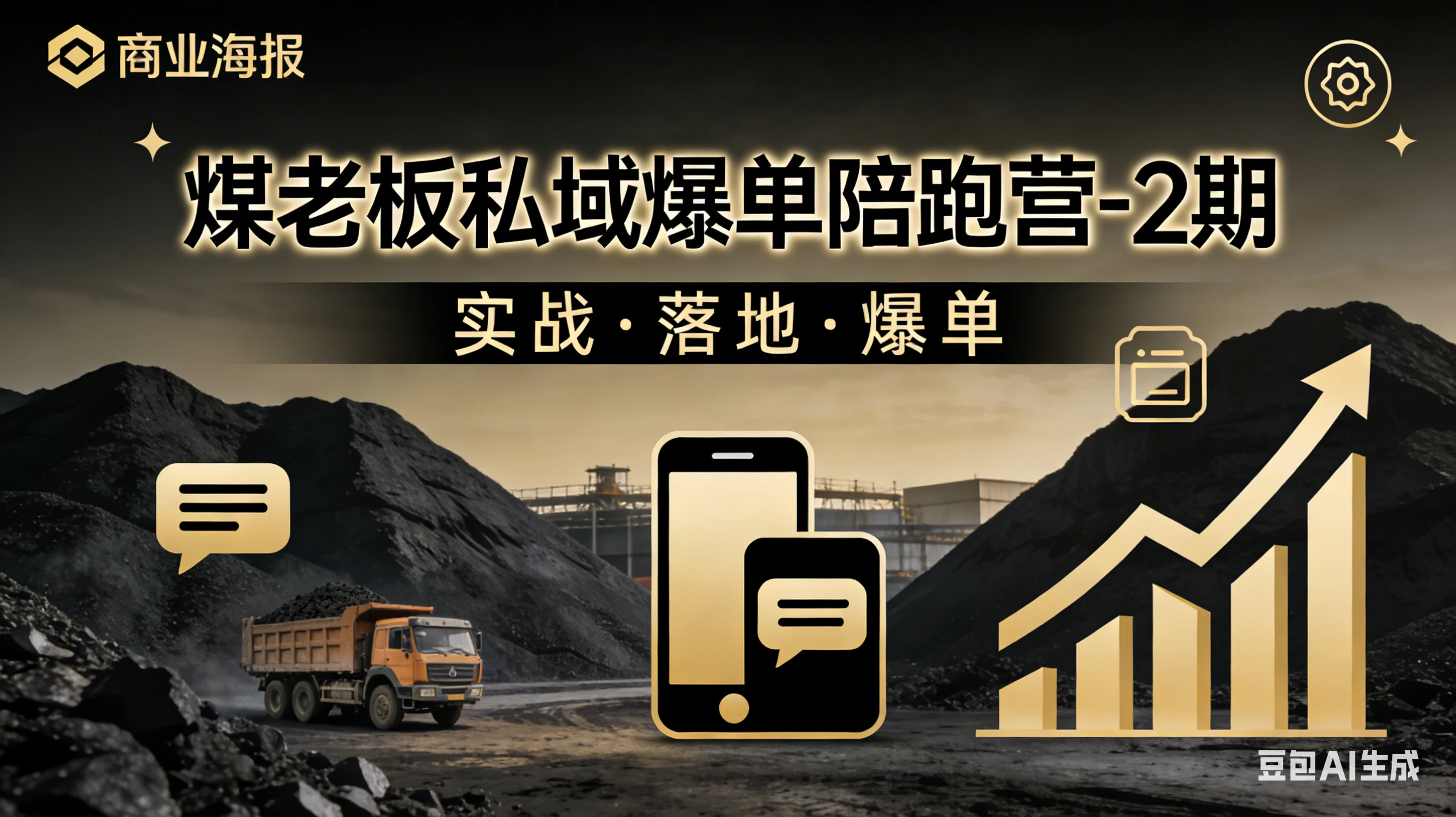 【精】煤老板私域爆单陪跑营-2期