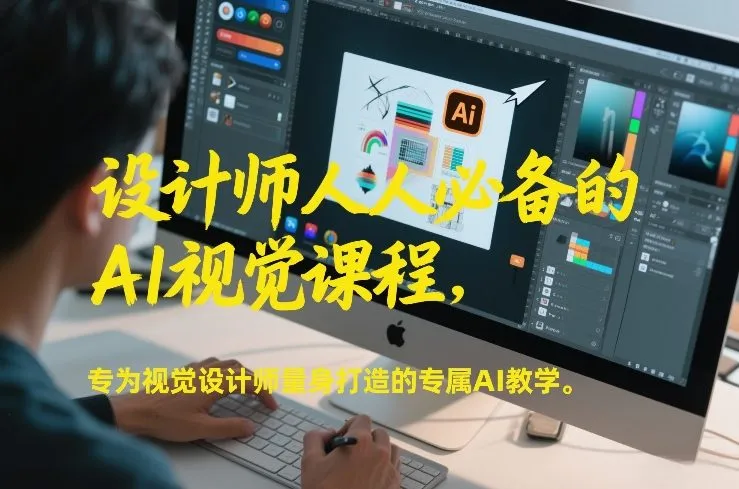【精】设计师人人必备的AI视觉课程,专为视觉设计师量身打造的专属AI教学 【精】设计师人人必备的AI视觉课程,专为视觉设计师量身打造的专属AI教学