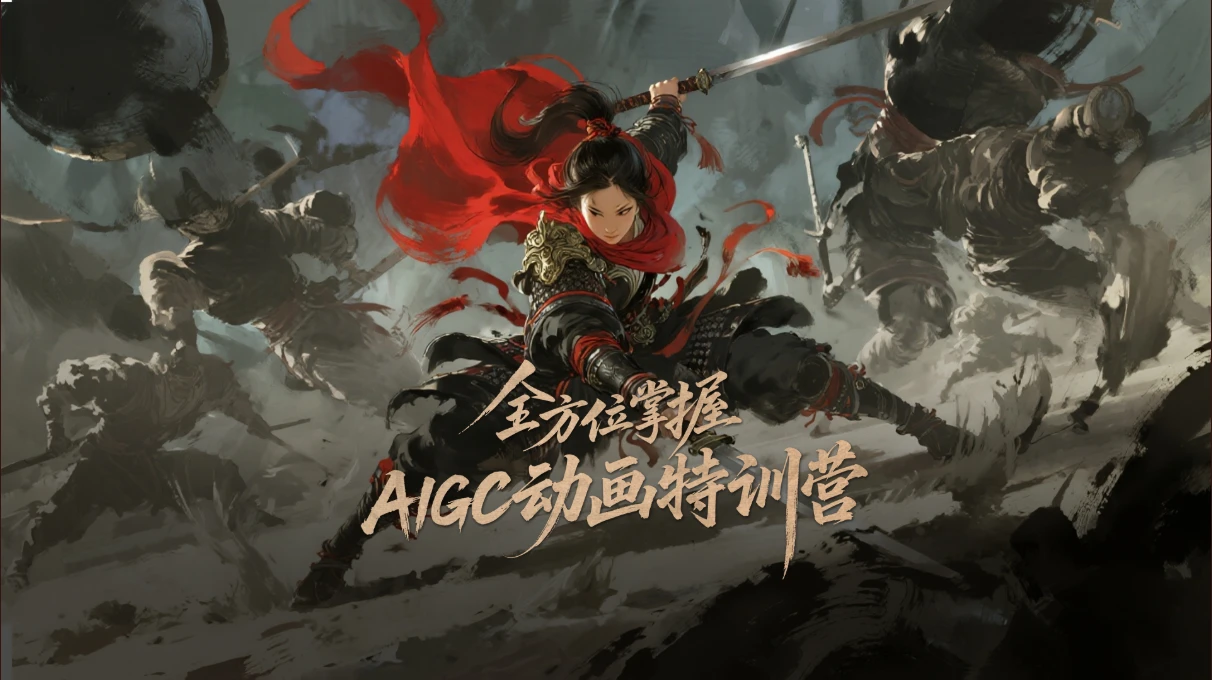 【精】全方位掌握AIGC动画特训营【第二期】