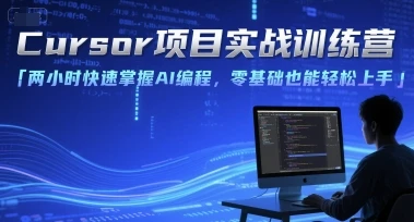 【精】Cursor项目实战训练营,两小时快速掌握AI编程,零基础也能轻松上手 【精】Cursor项目实战训练营,两小时快速掌握AI编程,零基础也能轻松上手