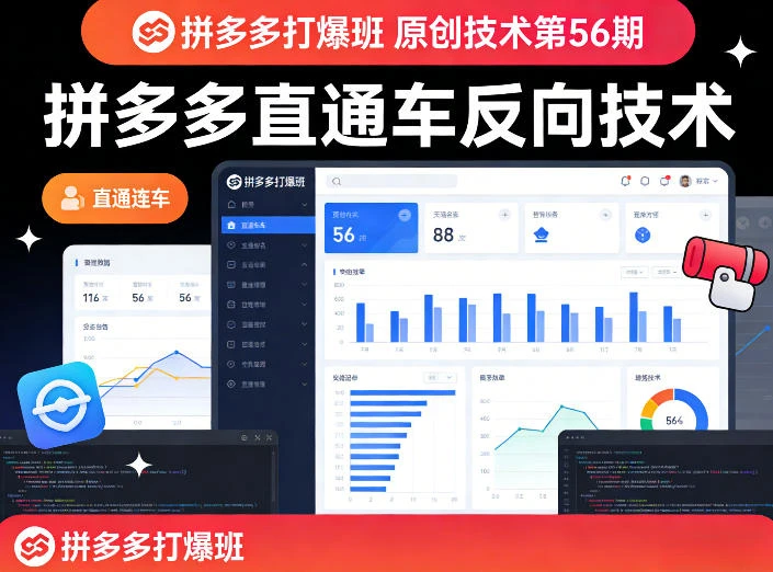 【精】拼多多打爆班,原创技术第56期,拼多多直通车反向技术 【精】拼多多打爆班,原创技术第56期,拼多多直通车反向技术