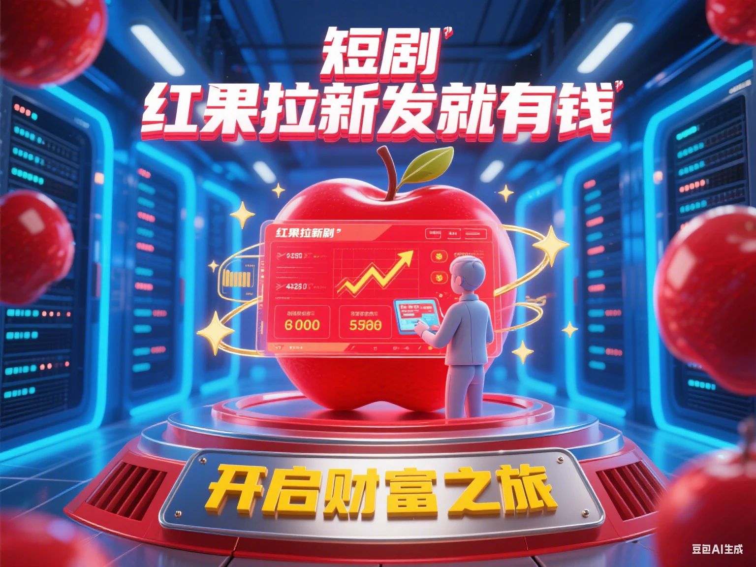 【精】短剧 红果拉新发就有钱